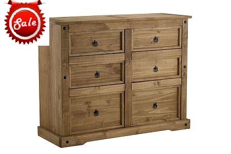 Corona 6 Drawer Chest